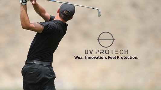 UV PROTECH APPAREL FACTORY USA PERFORMANCE FABRIC SUN PROTECTION MOISTURE WICKING BREATHABLE LIGHTWEIGHT OUTDOOR COMFORT WEAR
