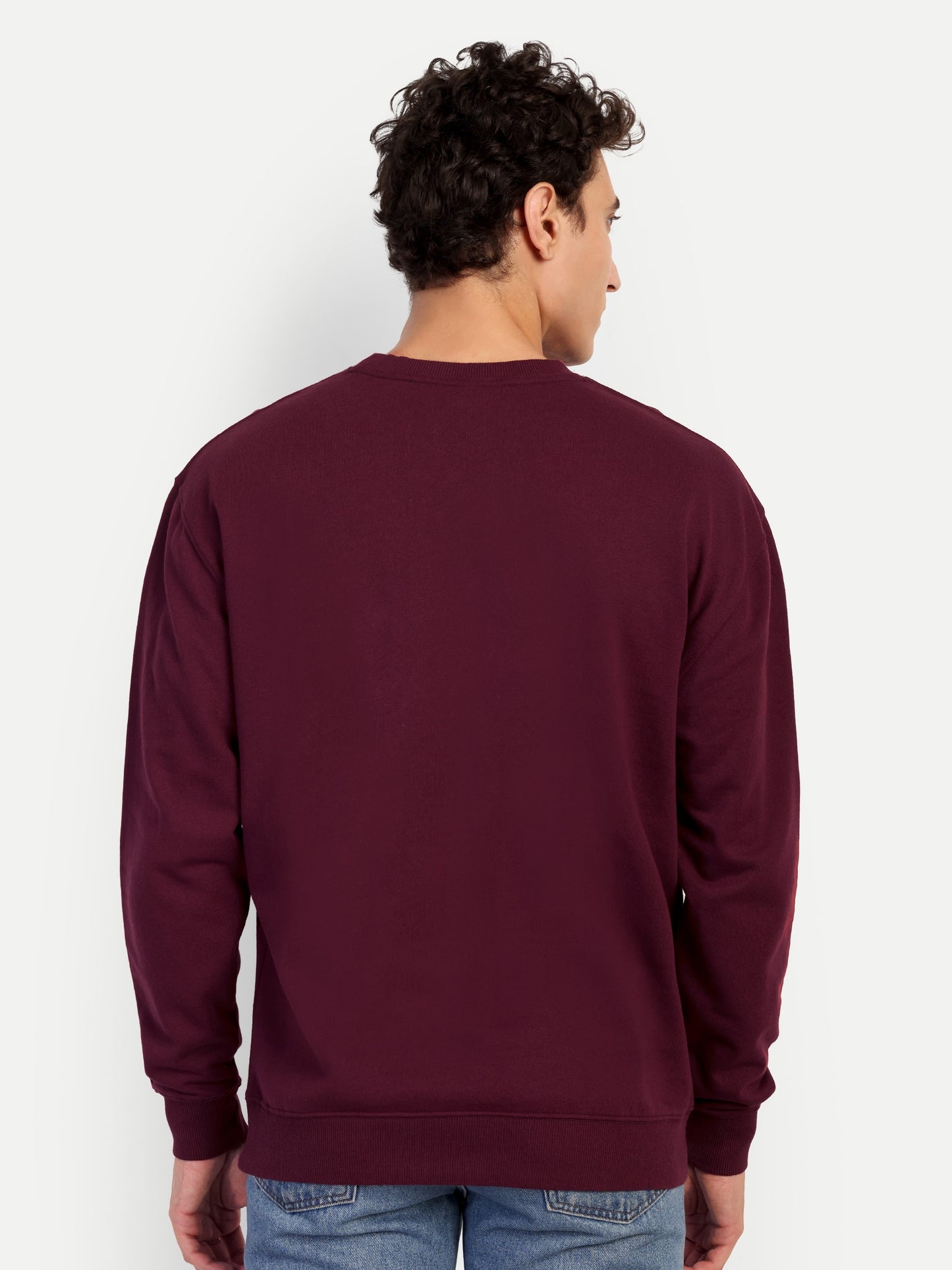 Unisex Crew Neck Pullover Sweatshirt