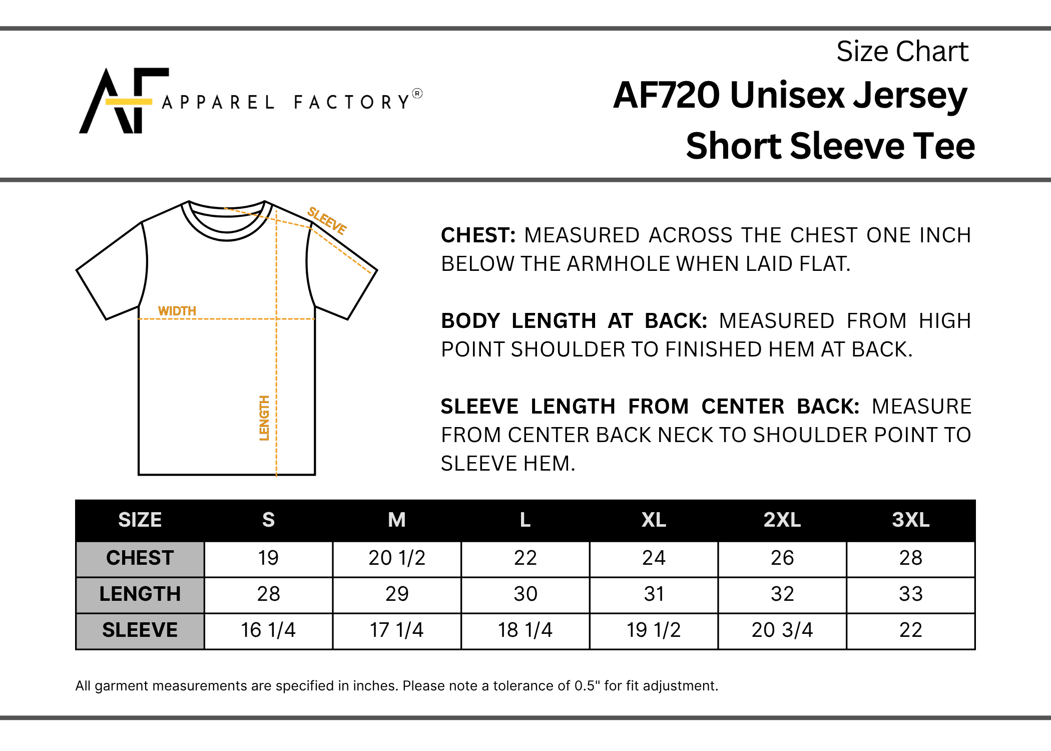 Size Guide