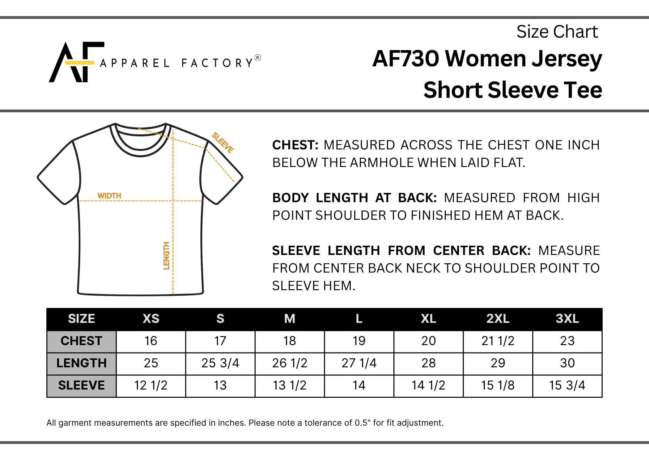 Size Guide