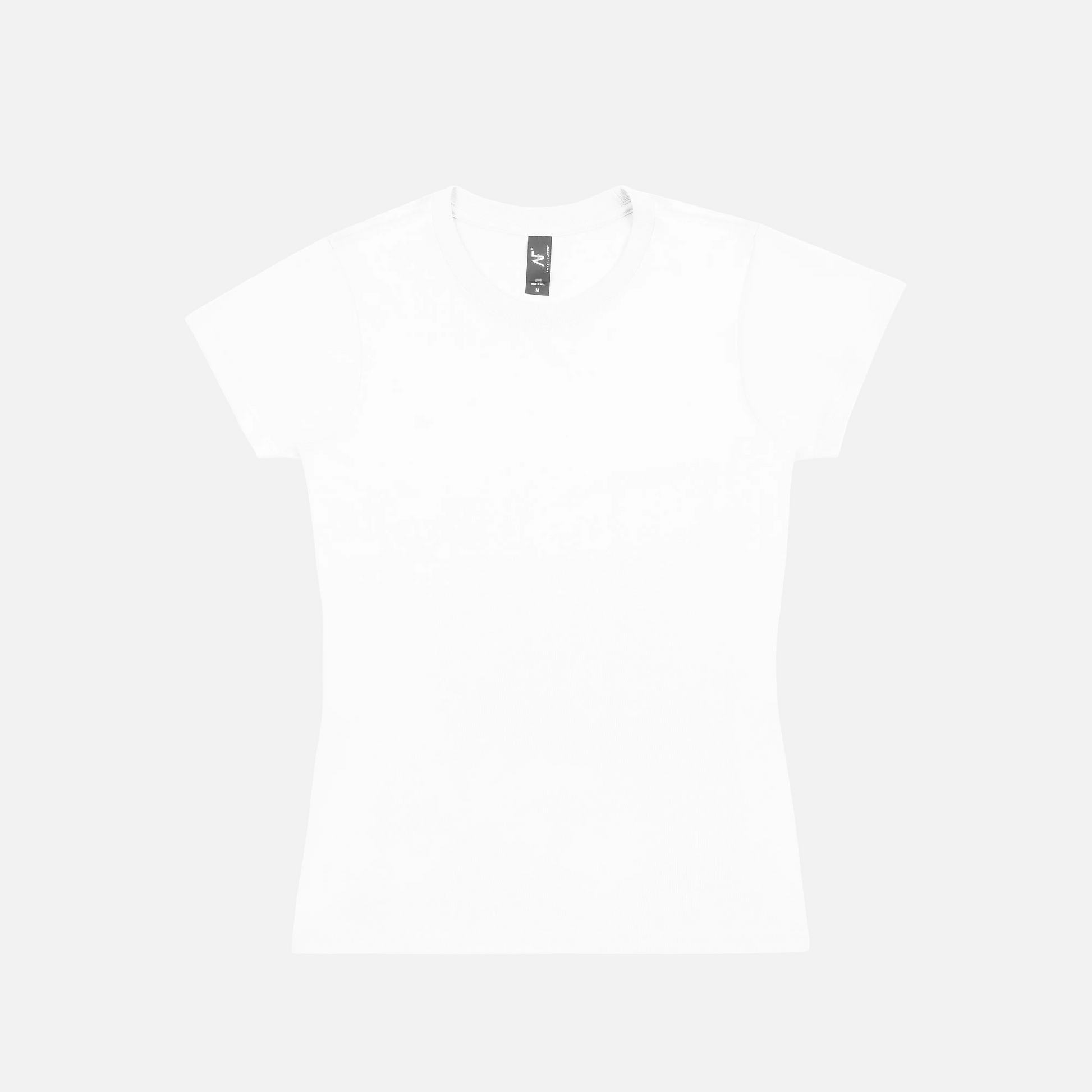 AF730_Women_Cotton_Tee_White_Front