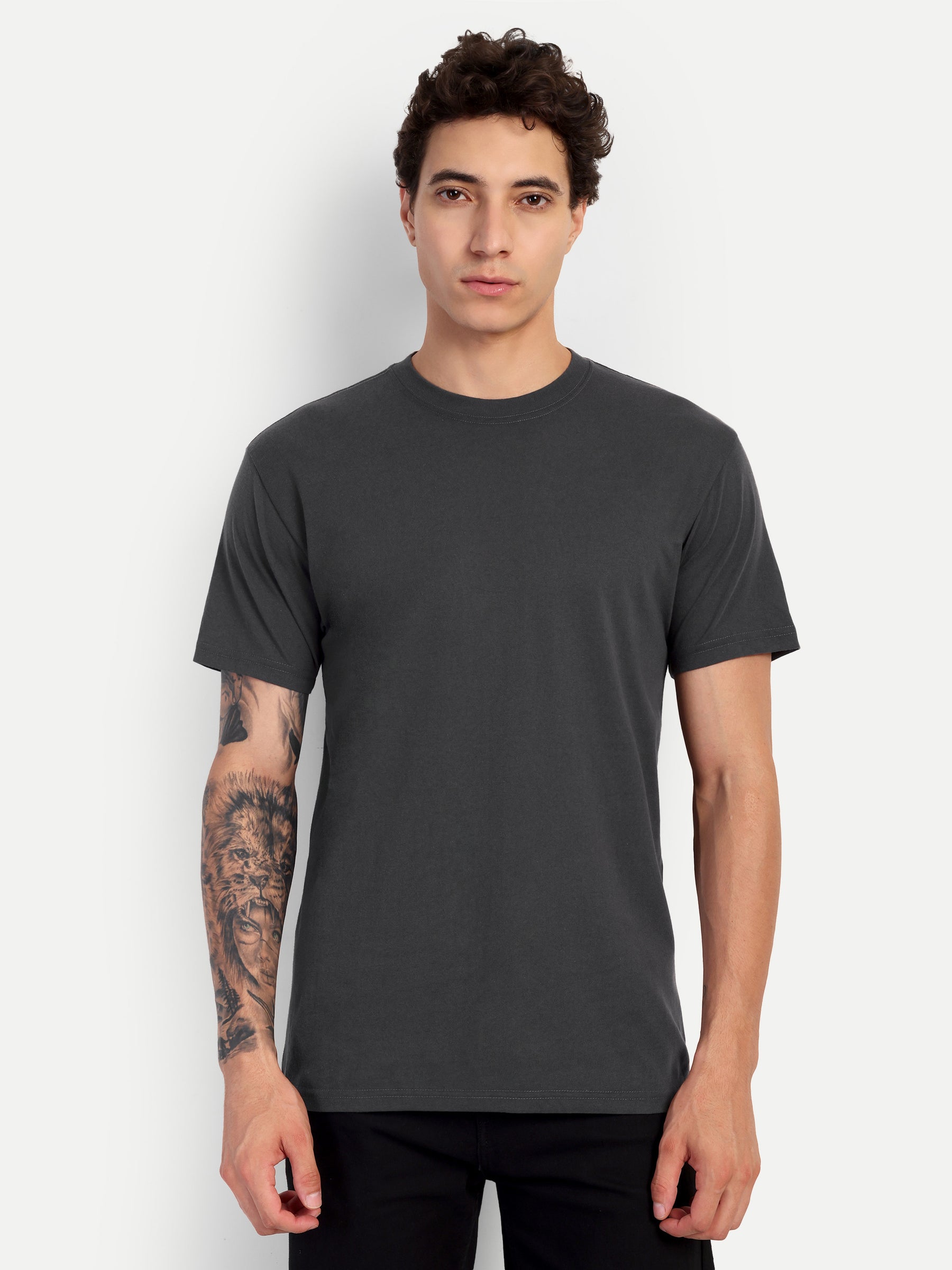 Unisex CVC Short Sleeve Tee
