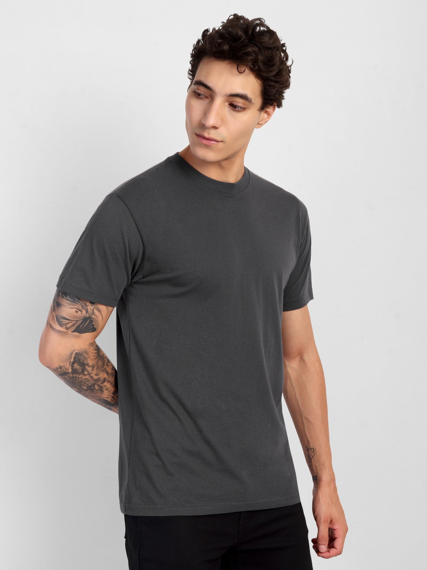 Unisex CVC Short Sleeve Tee