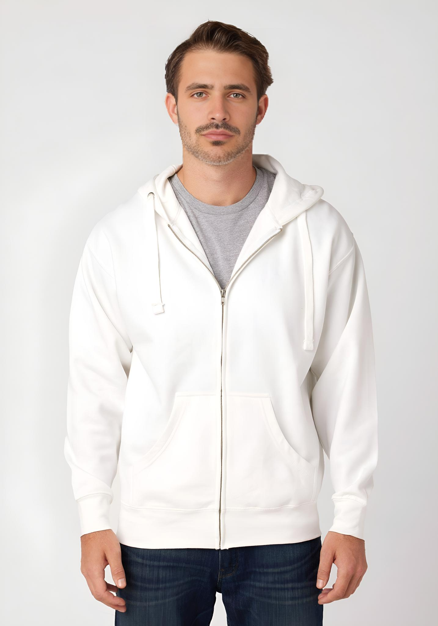 Fleece Full Zip Hooded Sweatshirt